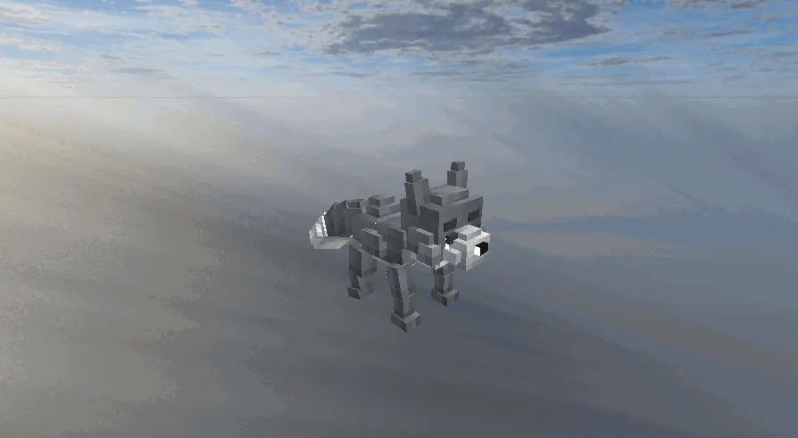 Ashfox 결과물 애니메이션